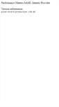Mobile Screenshot of idp.performancematters.com